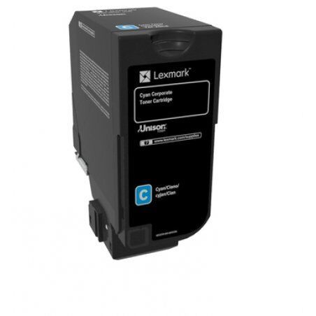 CARTOUCHE DE TONER CORPORATE CYAN 3K CS720 CS725 CX725