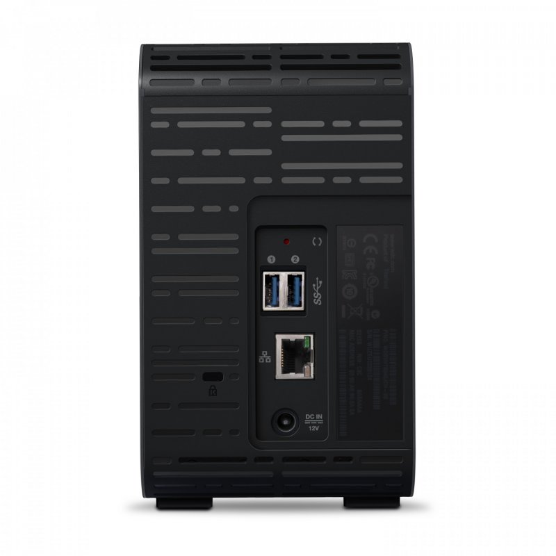 Western Digital My Cloud EX2 Ultra NAS Bureau Ethernet/LAN Noir Armada 385