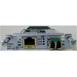 CISCO compatible 1-port GE WAN NIM. dual-mode RJ45