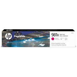 HP 981X High Yield Magenta Original PageWide Cartridge