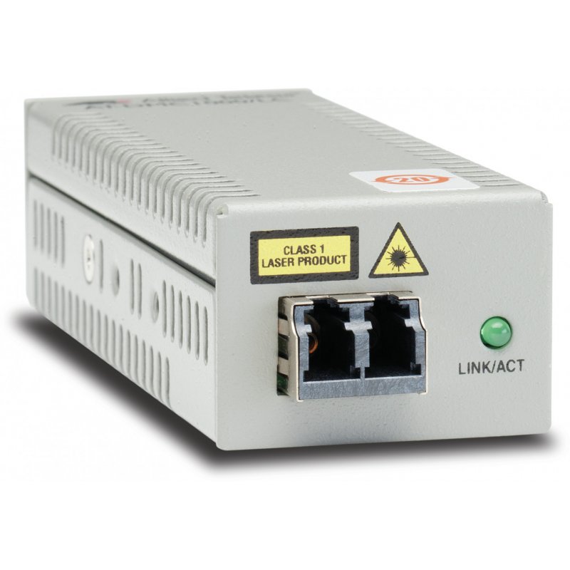 Allied Telesis AT-DMC1000/LC convertisseur de support réseau 1000 Mbit/s 850 nm Multimode Gris