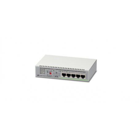 Allied Telesis AT-GS910/5-50 Unmanaged Gigabit Ethernet (10/100/1000) Grey