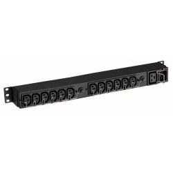 Eaton EFLX12I power distribution unit (PDU) 13 AC outlet(s) 1U Black