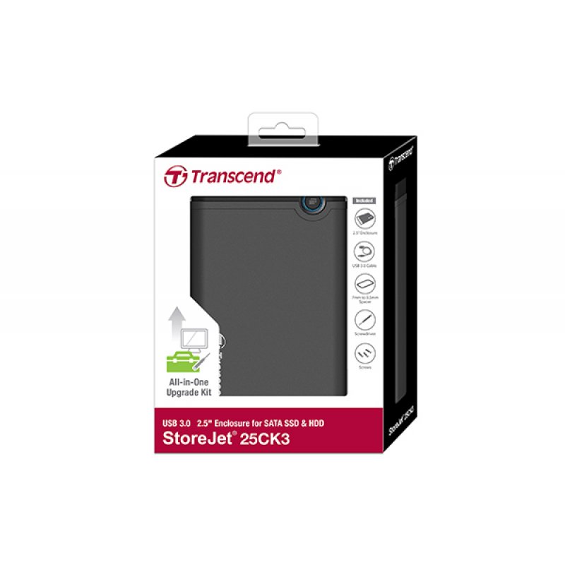 Transcend 2.5” SSD/HDD Enclosure Kit