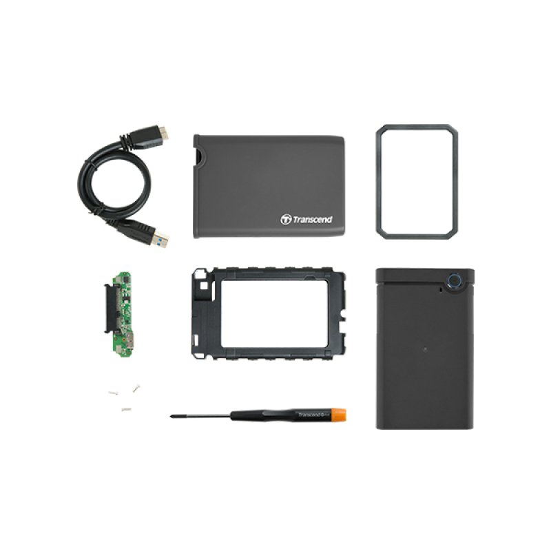 TRANSCEND Kit Boîtier vide pour 2.5p SSD
