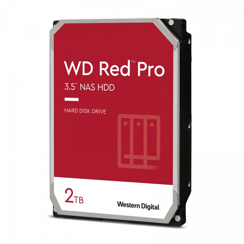 WD Red Pro NAS Hard Drive WD2002FFSX - Festplatte - 2 TB - SATA 6Gb/s