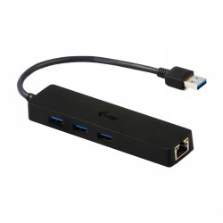 I-TEC SLIM HUB 3 PORT USB 3.0 GB ETHERNET ADAPTER WIN/MAC