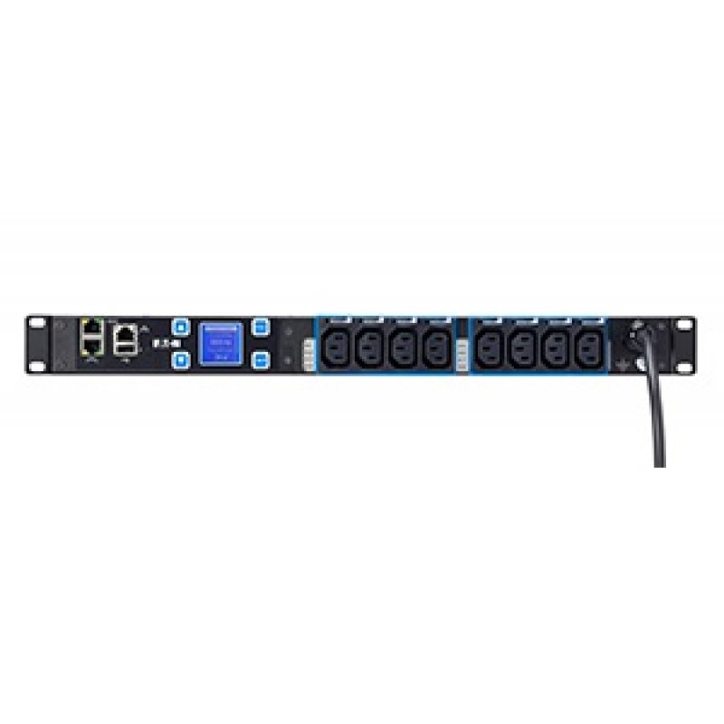 Eaton EMIH28 power distribution unit (PDU) 8 AC outlet(s) 1U Black