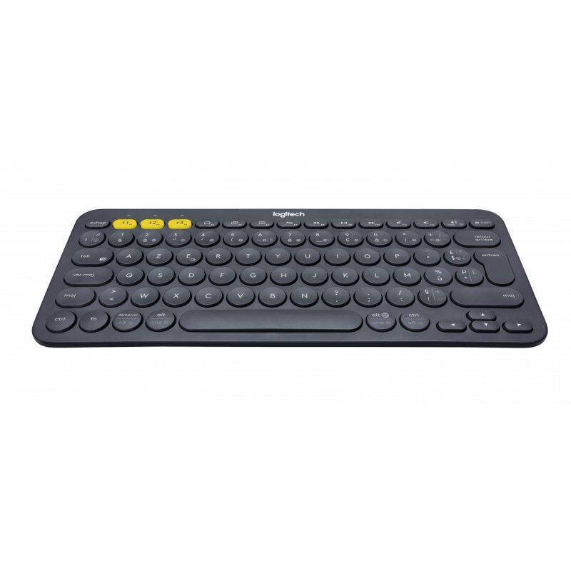 Logitech K380 Clavier sans Fil Multi-Dispositifs AZERTY Noir