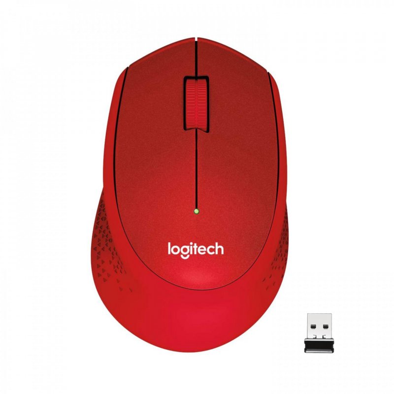 LOGI M330 Silent Plus Red - EMEA