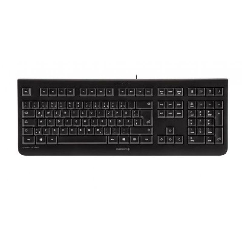 CHERRY KC 1000 keyboard USB AZERTY Belgian Black