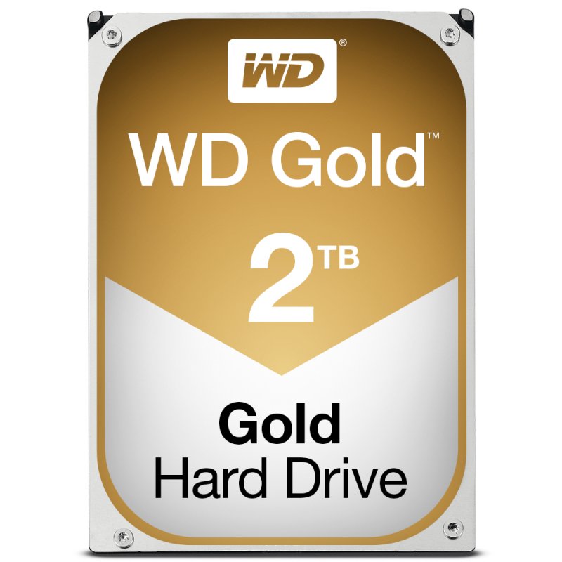 Disque Dur Western Digital compatible Gold, SATA 6G, Intellipower, 3,5 Pouces - 2 TB