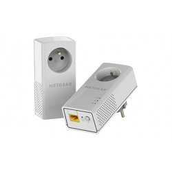 NETGEAR PLP1000-100FRS PowerLine network adapter 1000 Mbit/s Ethernet LAN White 2 pc(s)
