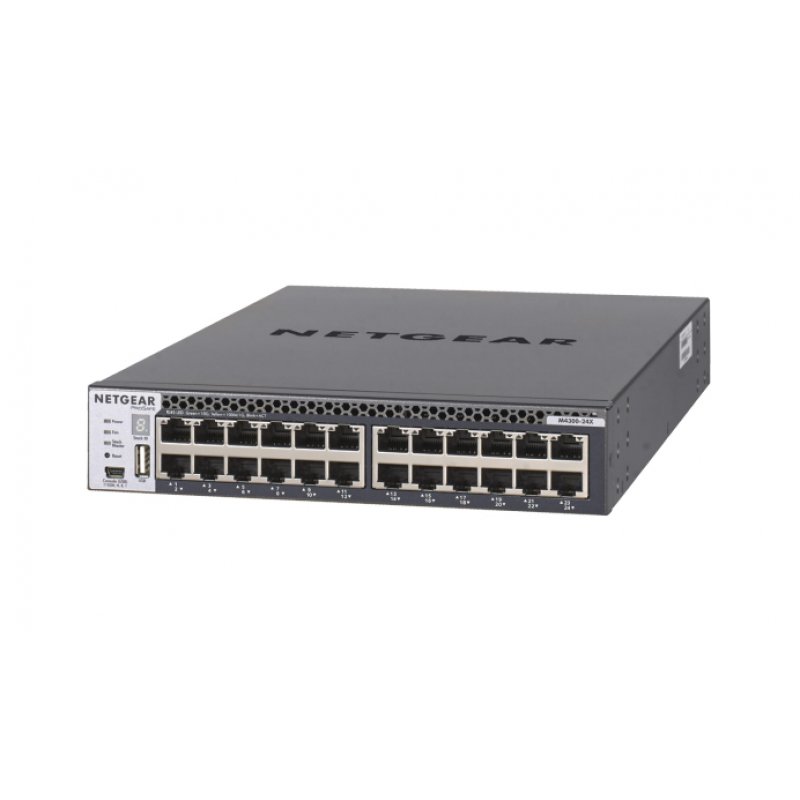 M4300-24X STACKABLE MGD SWITCH 24X10G 24X10GBASE-T 4XSFP+