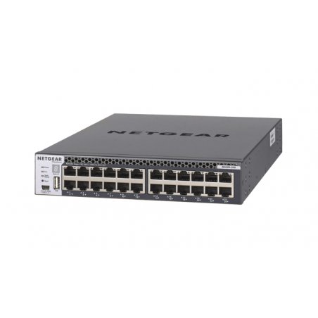 NETGEAR M4300-24X Géré L3 10G Ethernet (100/1000/10000) 1U Noir
