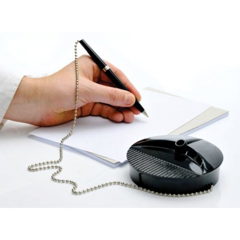 Fellowes compatible Stylo à bille sur socle, noir