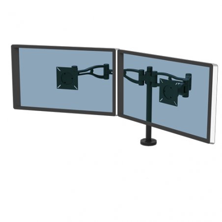 Fellowes 8041701 monitor mount / stand 66 cm (26") Black Desk