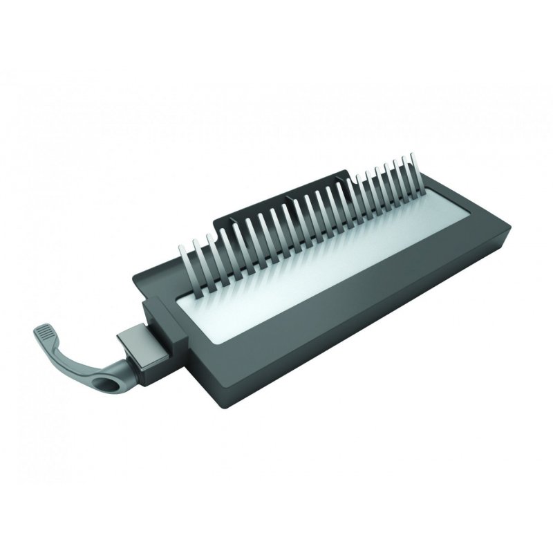 Fellowes Galaxy E Comb 500 feuilles Noir, Argent