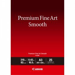 Canon Papier A3 beaux-arts lisse Premium FA-SM1 - 25 feuilles