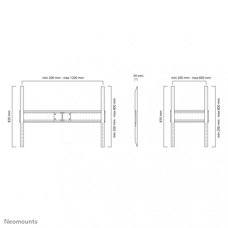Neomounts by Newstar tv wall mount