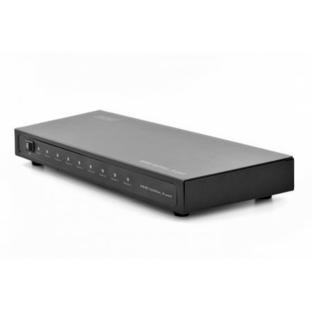 DIGITUS HDMI Video Splitter, 8 ports, boîtier métallique