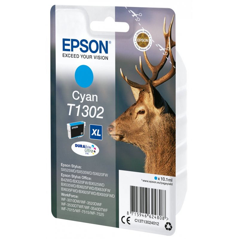 EPSON Encre DURABrite pour EPSON Stylus SX525WD, cyan