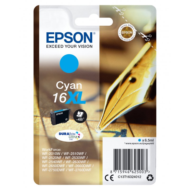 Epson compatible DURABrite Ultra Ink Tintenpatrone 16XL