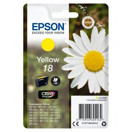 Epson compatible 18 - Gelb - Original - Tintenpatrone
