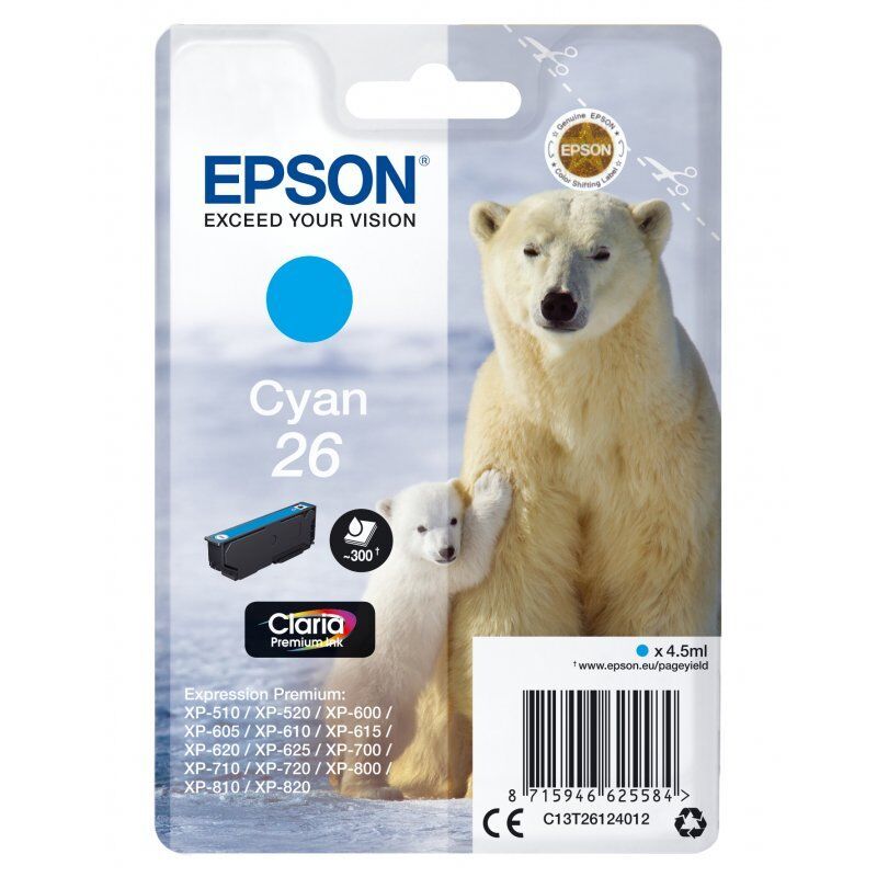 Epson Polar bear Cartouche "Ours Polaire" - Encre Claria Premium C