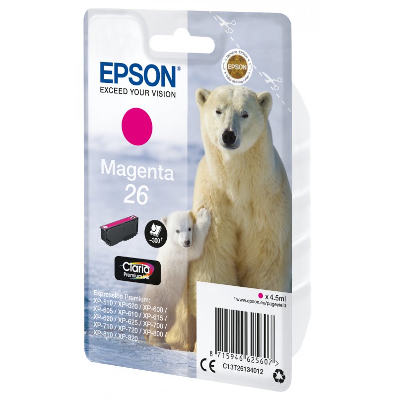 Epson Polar bear Cartouche "Ours Polaire" - Encre Claria Premium M