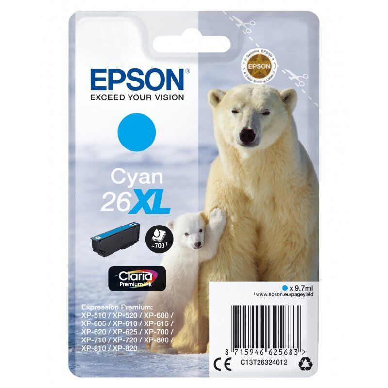 EPSON Encre pour EPSON Expression XP-600, cyan XL