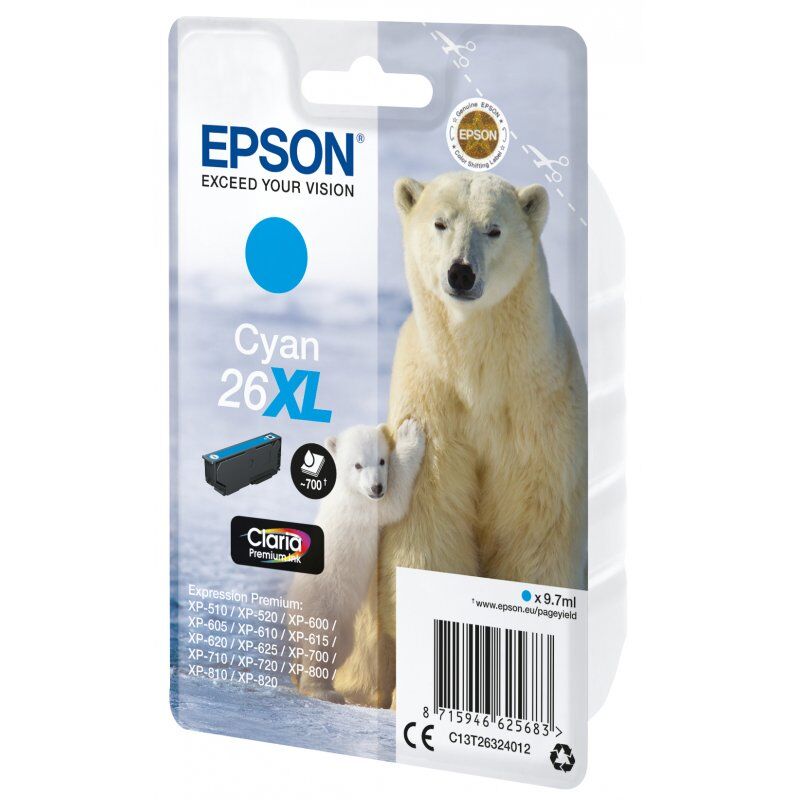Epson Polar bear Cartouche "Ours Polaire" - Encre Claria Premium C (XL)