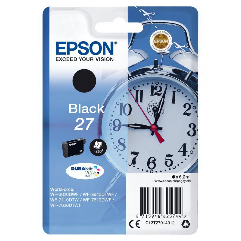 Epson compatible 27 - Schwarz - Original - Tintenpatrone