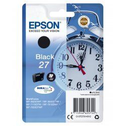 Epson Alarm clock Singlepack Black 27 DURABrite Ultra Ink