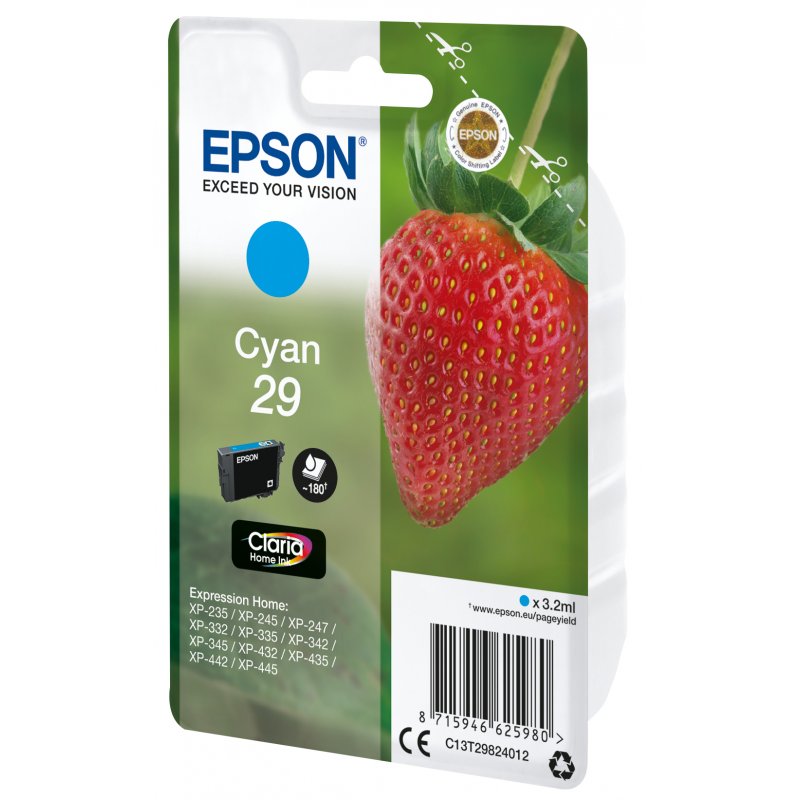 Epson compatible 29 - Cyan - Original - Tintenpatrone