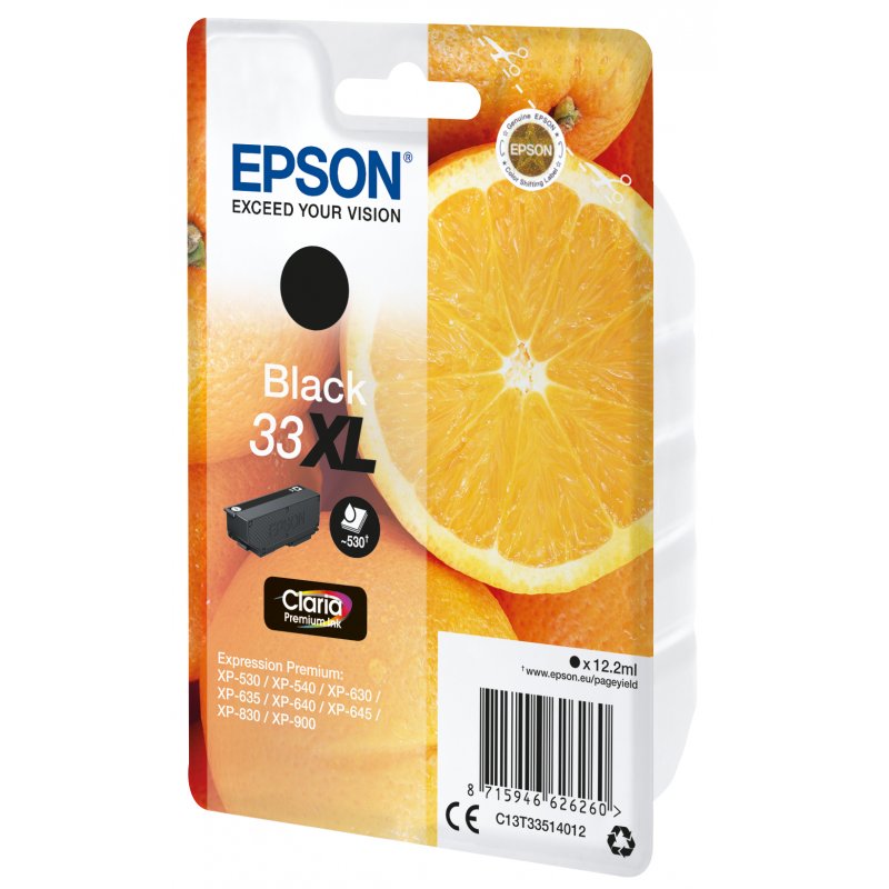 Epson compatible C13T33514022 - 33XL - Cartouche d'encre compatible avec Imprimante Epson compatible XP series XL Noir