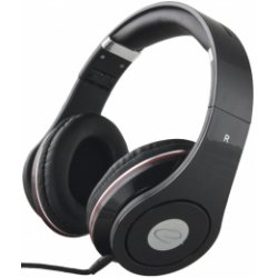Casque Esperanza compatible Renell EH141K avec Contrôle du Volume (Noir)