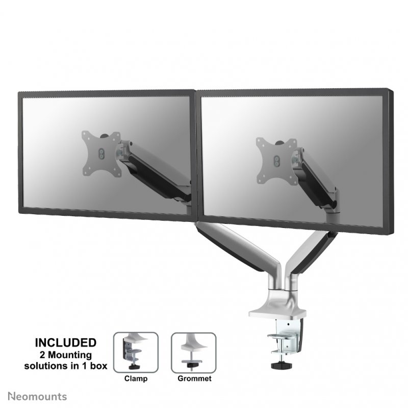 NEOMOUNTS DESK MOUNT F/10-32IN SILVER