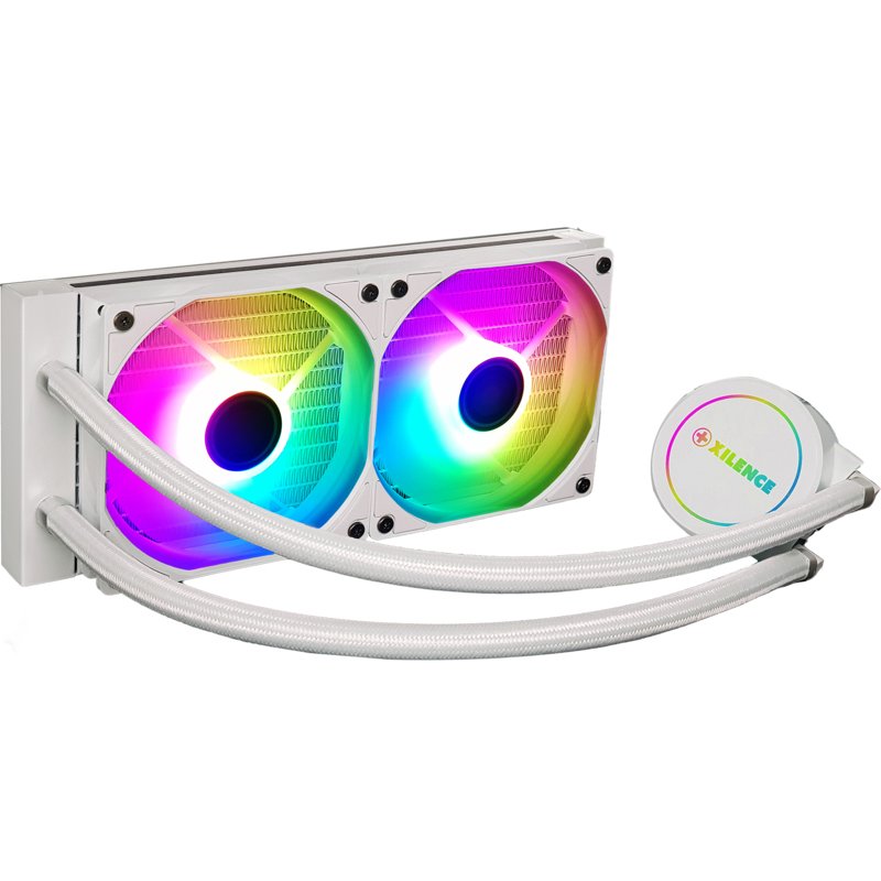 Kit Watercooling Xilence compatible LiQuRizer LQ240 A RGB 240mm (Blanc)