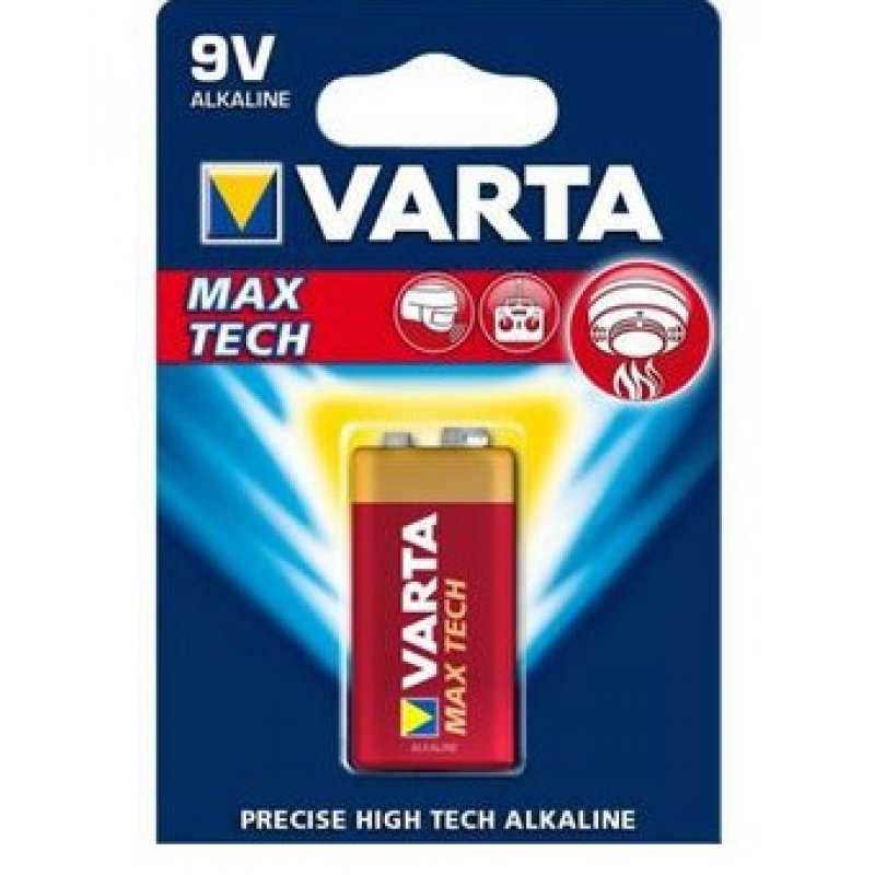 VARTA Pile alcaline "LONGLIFE Max Power", 9V