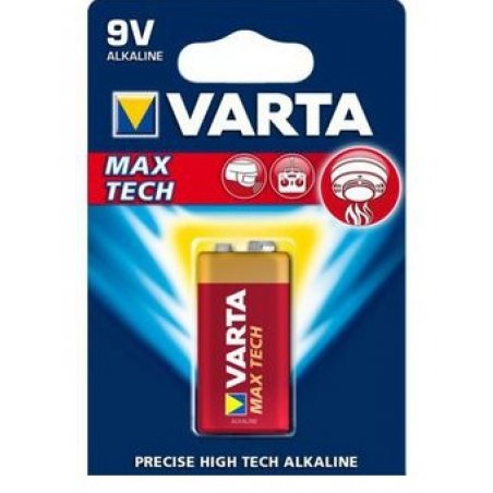 VARTA Pile alcaline "LONGLIFE Max Power", 9V