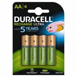 Recharge Ultra AA 2500 mAh (par 4)