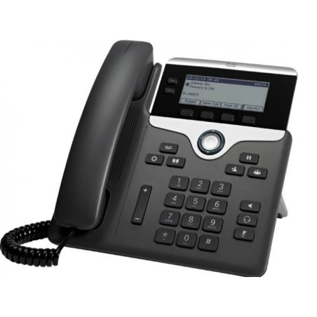 Cisco 7811 IP phone Black, Silver 1 lines LED