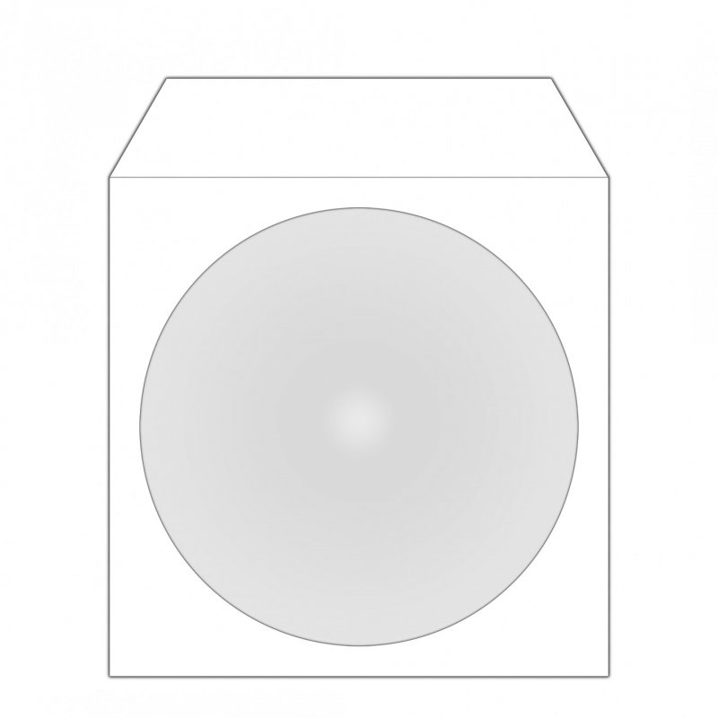 MediaRange BOX62 optical disc case Sleeve case 1 discs White