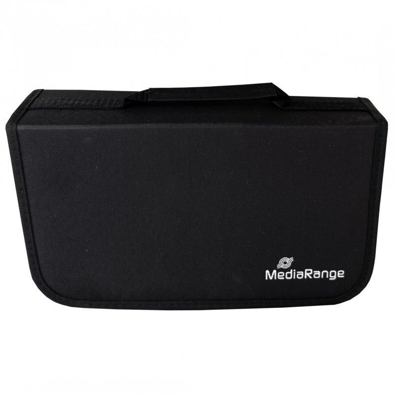 MediaRange BOX55 optical disc case Wallet case 96 discs Black