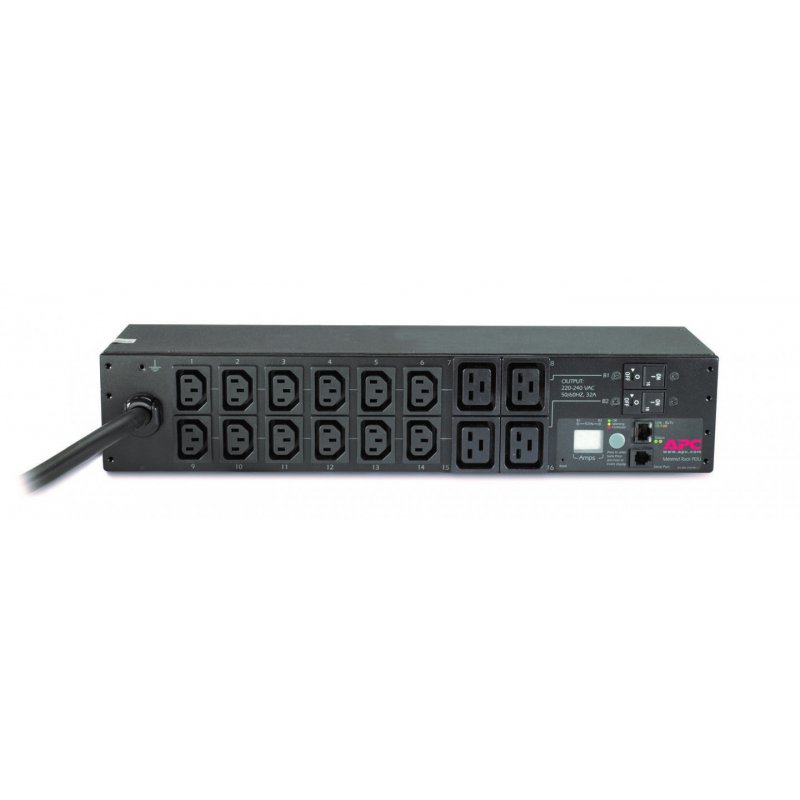 RACK PDU METERED 2U 32A 230V 12 C13S AND 4 C19S