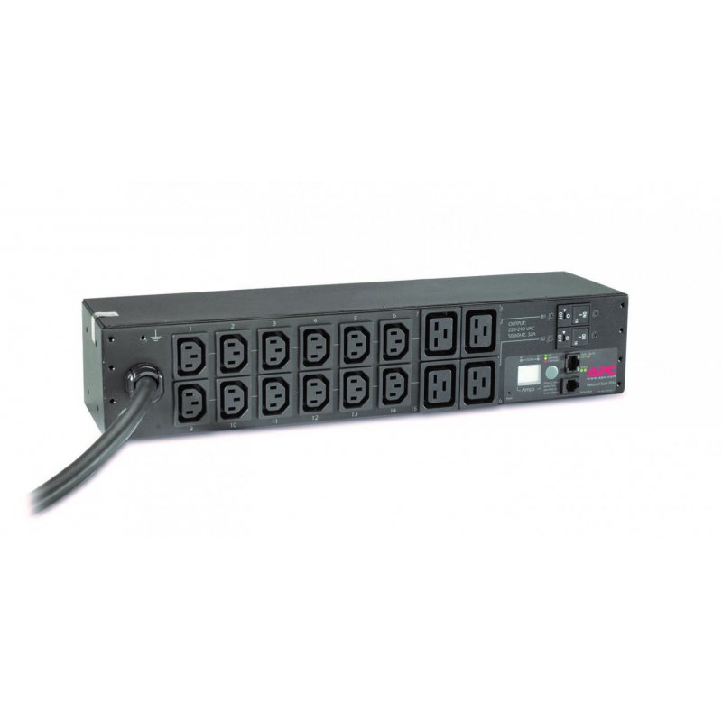 APC AP7822B power distribution unit (PDU) 16 AC outlet(s) 2U Black