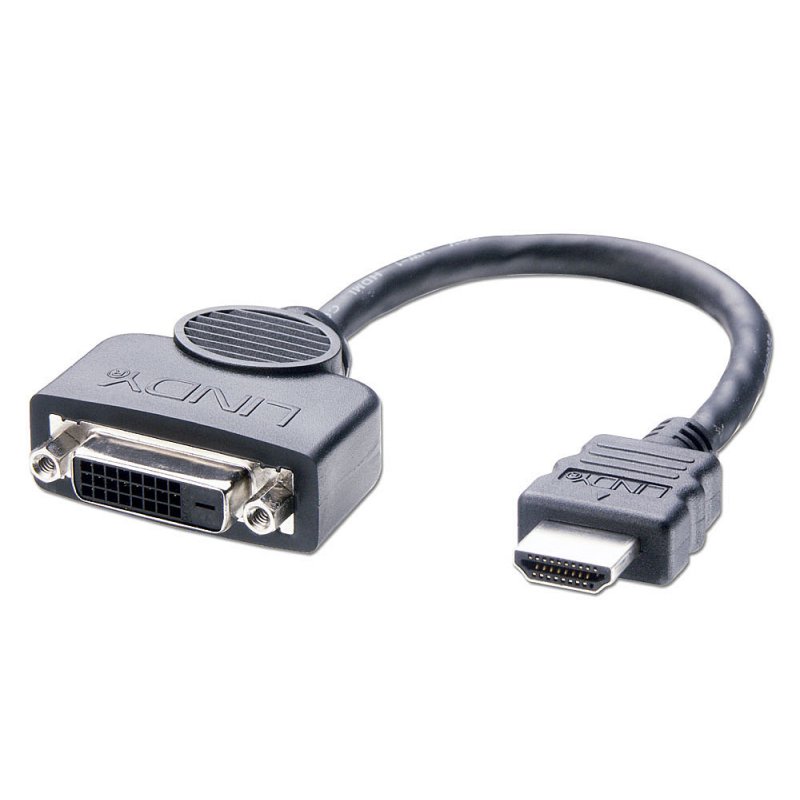 LINDY compatible Câble adaptateur HDMI A mâle DVI-D