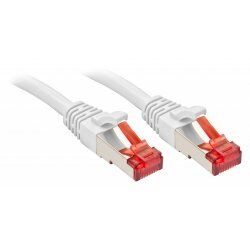 Lindy Cat.6 S/FTP 3m câble de réseau Blanc Cat6 S/FTP (S-STP)