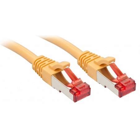 LINDY compatible Cat.6 S/FTP Cable yellow 10m